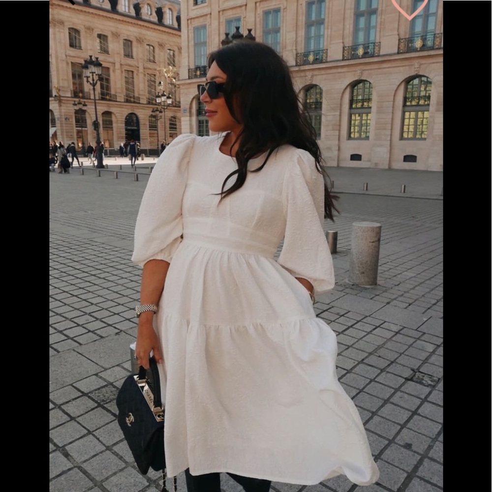 COPY - White midi dress
